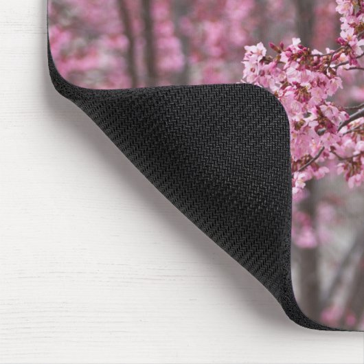 Sakura Kirschblüten pink Mousepad (Ecke)