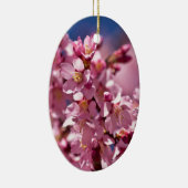 Sakura Kirschblüten von Sonnenlicht geküsst Keramikornament (Rechts)