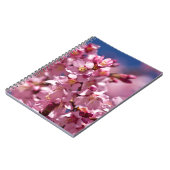Sakura Kirschblüten von Sonnenlicht geküsst Notizblock (Linke Seite)