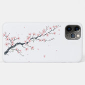 Sakura-Kirschblüten-Zweig iPhone / iPad-Hülle Case-Mate iPhone Hülle (Rückseite (Horizontal))