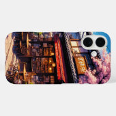 Sakura Kissa - Kirschblüten Café Case-Mate iPhone Hülle (Rückseite (Horizontal))