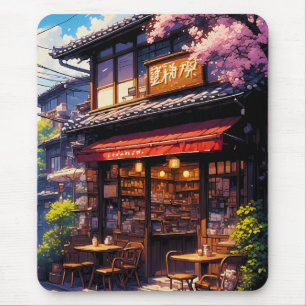 Sakura Kissa - Kirschblüten Café Mousepad