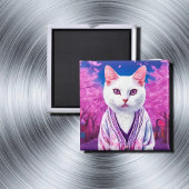 Sakura kitty magnet