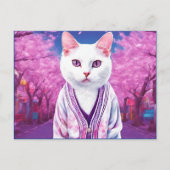 Sakura kitty postkarte (Vorderseite)