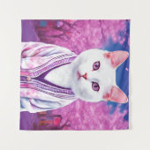 Sakura kitty wandteppich (Vorderseite (Horizontal))