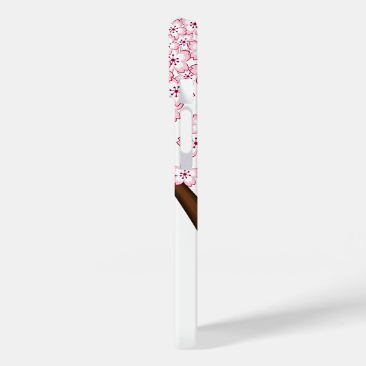 Sakura Kokeshi Doll - Niedliches japanisches Geish Case-Mate iPhone Hülle (Rückseite / Links)