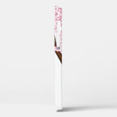 Sakura Kokeshi Doll - Niedliches japanisches Geish Case-Mate iPhone Hülle (Rückseite / Links)