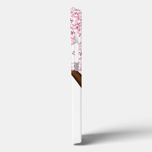 Sakura Kokeshi Doll - Niedliches japanisches Geish Case-Mate iPhone Hülle (Rückseite / Links)