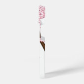 Sakura Kokeshi Doll - Niedliches japanisches Geish iPhone Hülle (Linke Seite)