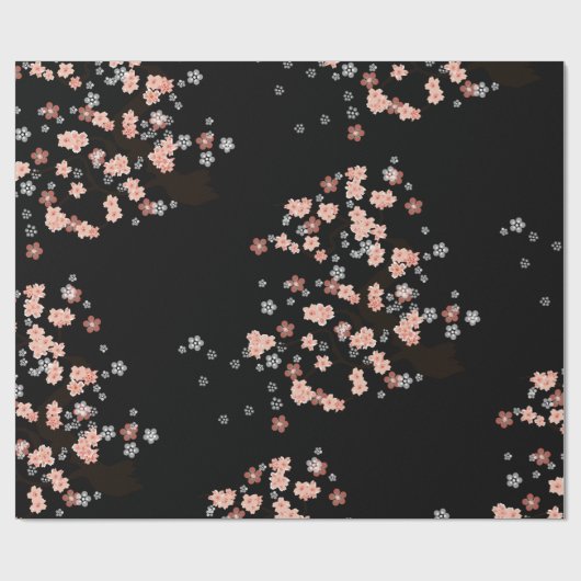 Sakura Lack Geschenkpapier (Flach)