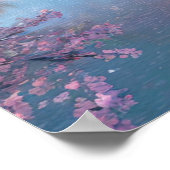 Sakura Lake Poster (Ecke)