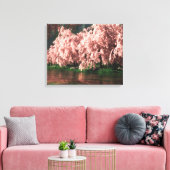 Sakura Leinwanddruck (Insitu (Wohnzimmer))