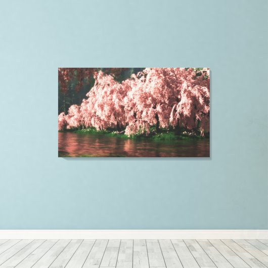 Sakura Leinwanddruck (Insitu (Holzboden))