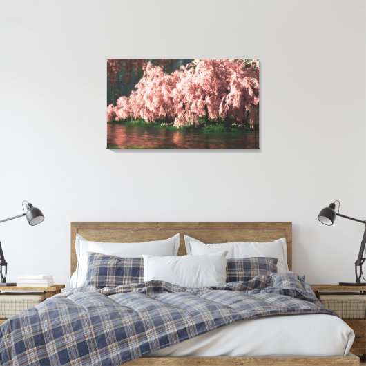 Sakura Leinwanddruck (Insitu (Schlafzimmer))