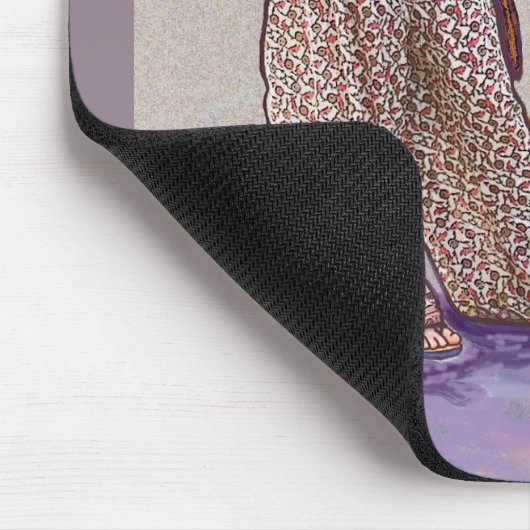 Sakura-Mädchen Mousepad (Ecke)