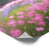 Sakura Meadows in Bloom Poster (Ecke)
