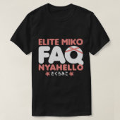 Sakura Miko Hololive Elite Miko T-Shirt (Design vorne)