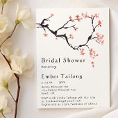 Sakura Mountain | Lässige Brautdusche Einladung