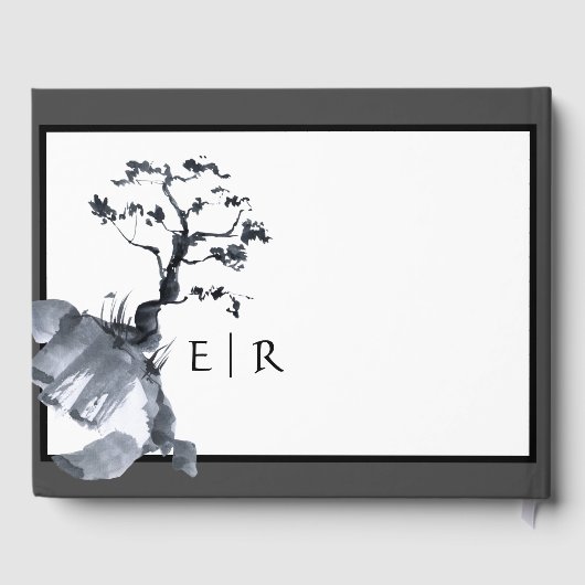 Sakura Mountain | Lässiges Gästebuch (Rückseite)