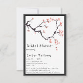 Sakura Mountain | Lässiges grenzübergreifendes Bra Einladung (Vorderseite)