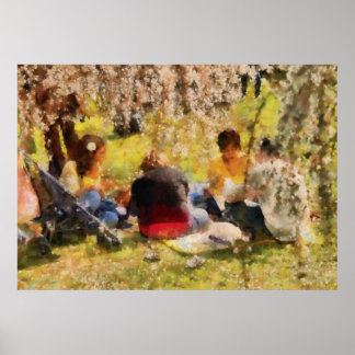 Sakura - Nachmittags Picnic Poster