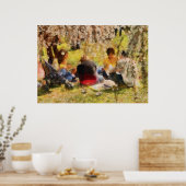 Sakura - Nachmittags Picnic Poster (Küche)