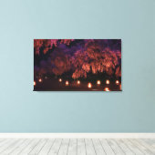 Sakura (Nacht) Leinwanddruck (Insitu (Holzboden))