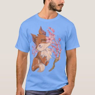 Sakura Naturewald Tier Lover Cherry Blossom C T-Shirt