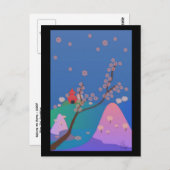 Sakura no Hana Postcard Postkarte (Vorne/Hinten)