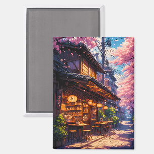 Sakura no Machikado - Kirschblütenstraße Magnet