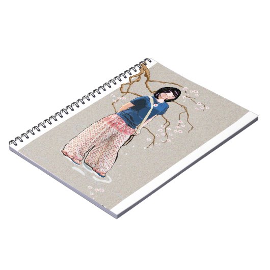 Sakura Notizblock (Linke Seite)