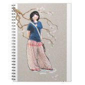 Sakura Notizblock (Vorderseite)