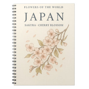 Sakura Notizbuch – Kirschblüte aus Japan Notizblock