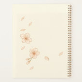 Sakura Notizbuch – Kirschblüte aus Japan Planer (Rückseite)
