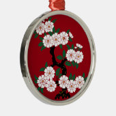 SAKURA ORNAMENT AUS METALL (Rechts)