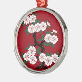 SAKURA ORNAMENT AUS METALL (Links)