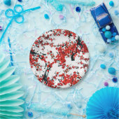 Sakura Papierplatte Pappteller (Party)