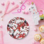 Sakura Papierplatte Pappteller (Party)