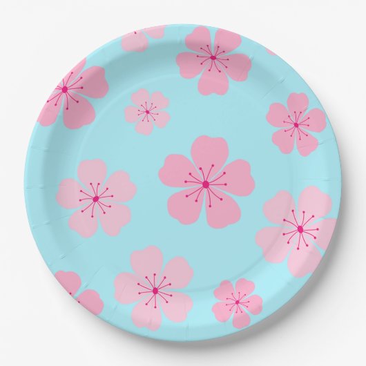 Sakura Pappteller (Vorderseite)