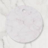 Sakura Pink BlumenkircheBlossom Wedding vielen Dan Geschenkanhänger (Rückseite)