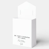 Sakura Pink Brustkrebs Fundraiser QR Code Geschenkschachtel (Geöffnet)