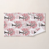 Sakura Pink Cherry Blossom Baumdesign Handtuch (Handtuch)
