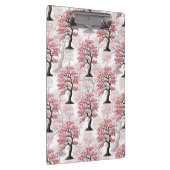 Sakura Pink Cherry Blossom Baumdesign Klemmbrett (Rechts)
