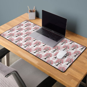 Sakura Pink Cherry Blossom Baumdesign Schreibtischunterlage