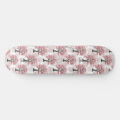 Sakura Pink Cherry Blossom Baumdesign Skateboard (Horizontal)