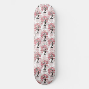 Sakura Pink Cherry Blossom Baumdesign Skateboard