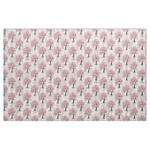 Sakura Pink Cherry Blossom Baumdesign Stoff (Fat Quarter (45,7 x 55,9 cm))
