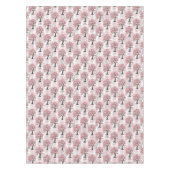 Sakura Pink Cherry Blossom Baumdesign Tischdecke (Vorderseite)