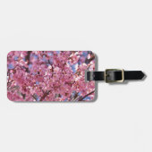 Sakura Pink Cherry Blossom Sky Gepäckanhänger (Vorderseite horizontal)
