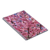 Sakura Pink Cherry Blossom Sky Notizblock (Rechte Seite)